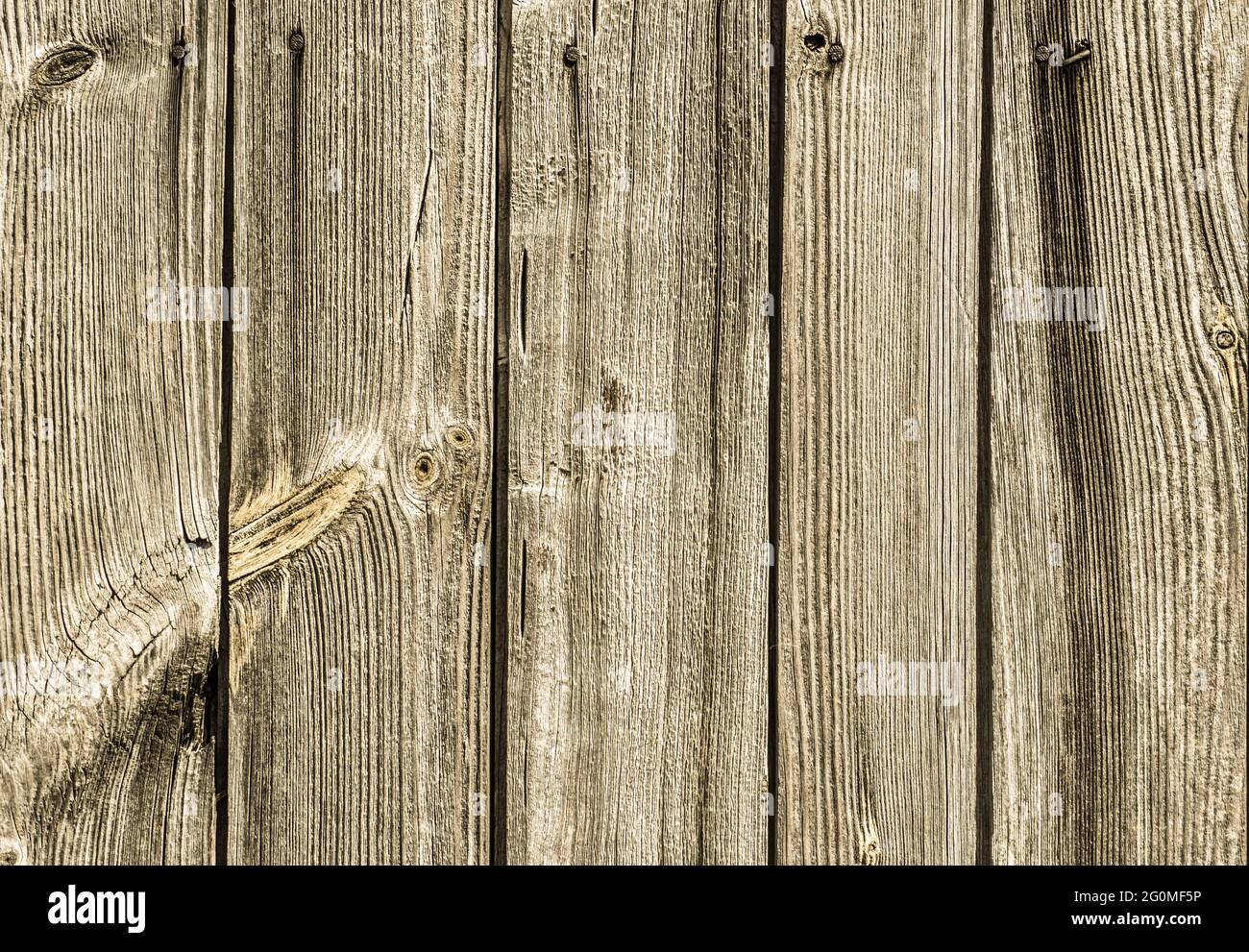 Vecchie tavole di legno di fondo texture Foto Stock