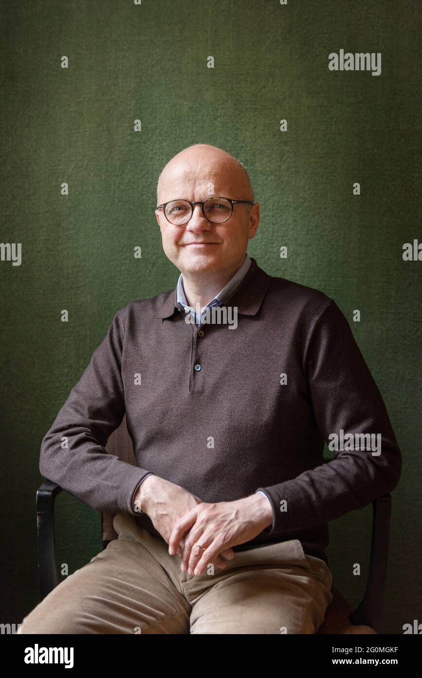 Vidar Helgesen, il nuovo direttore esecutivo della Fondazione Nobel, ha fotografato a Stoccolma, Svezia, il 26 aprile 2021.Photo: Gustaf Mansson / SVD / TT / code 71757 Foto Stock