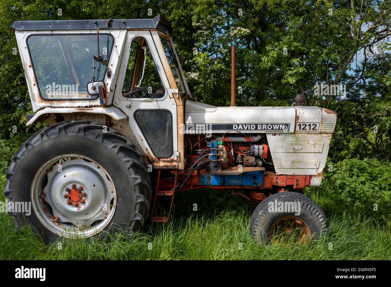 Cavallo da lavoro di ieri, Fridaythorpe, Yorkshire Wolds, East Riding, Yorkshire, REGNO UNITO Foto Stock