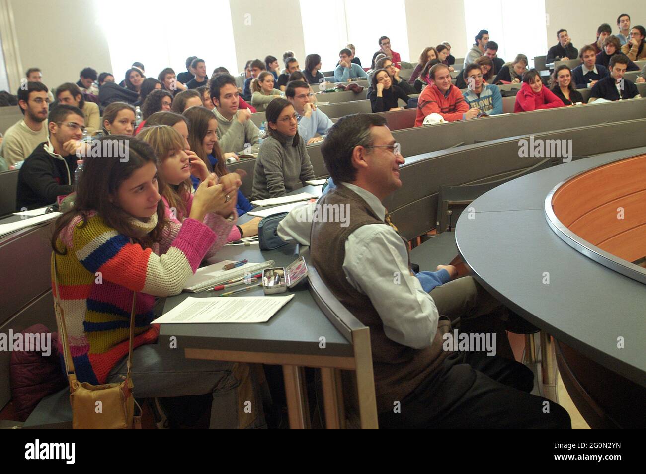 Milano (Italia), Università commerciale Luigi Bocconi. Foto Stock