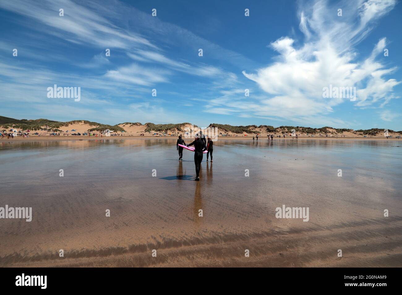 Regno Unito Meteo, Nord Devon, Regno Unito Foto Stock