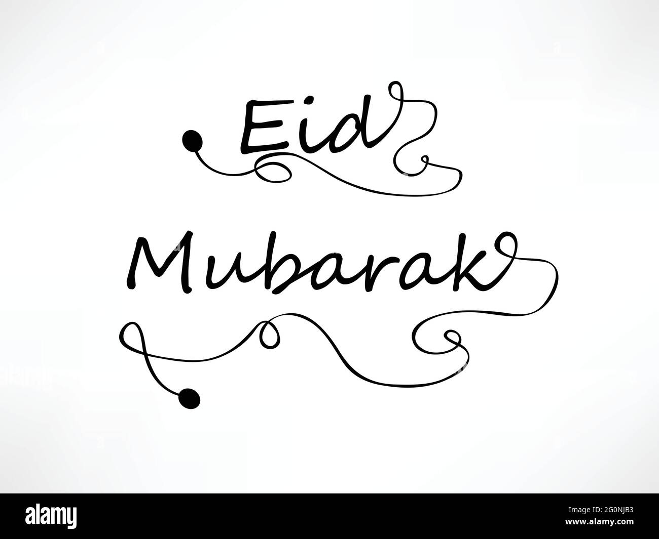 Eid Mubarak sfondo Illustrazione Vettoriale