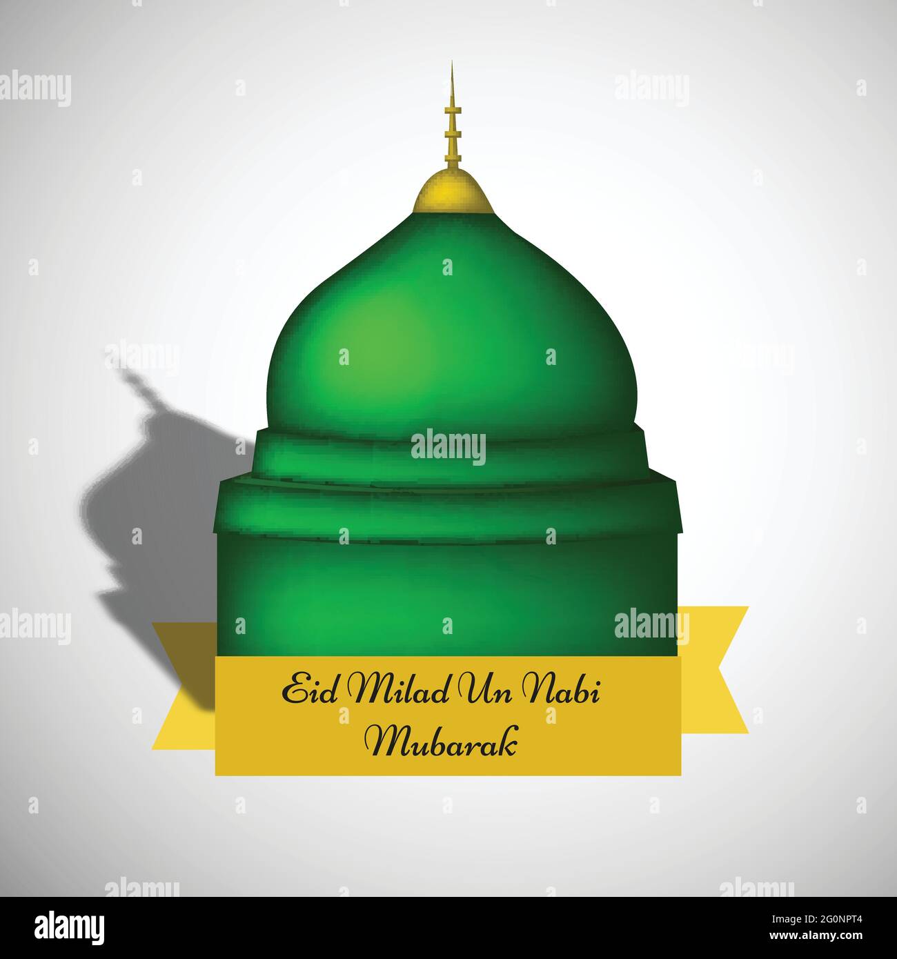 EID Milad un Nabi Mubarak Illustrazione Vettoriale