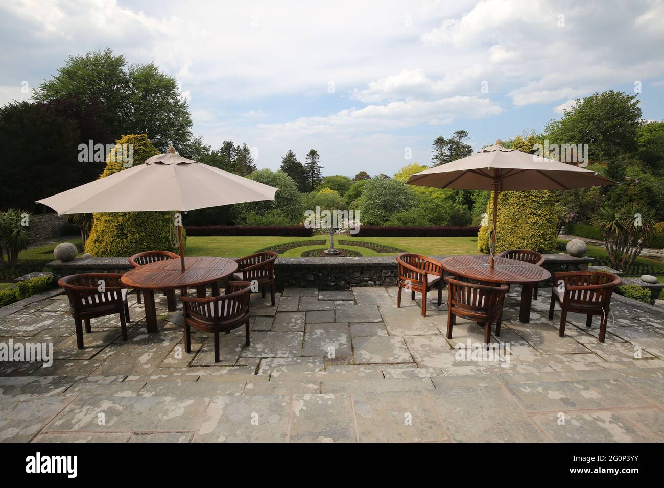 Glenapp Castle, Ballantrae, Girvan KA26 0NZ, Scozia, Regno Unito. Hotel 5 stelle Luxury Castle, Ayrshire, South West Scotland Foto Stock