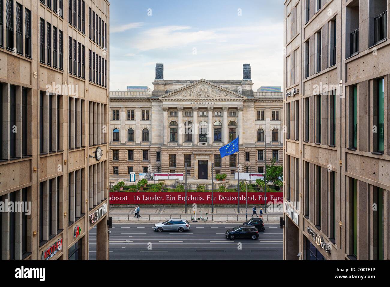 Consiglio federale tedesco (Bundesrat) - Berlino, Germania Foto Stock
