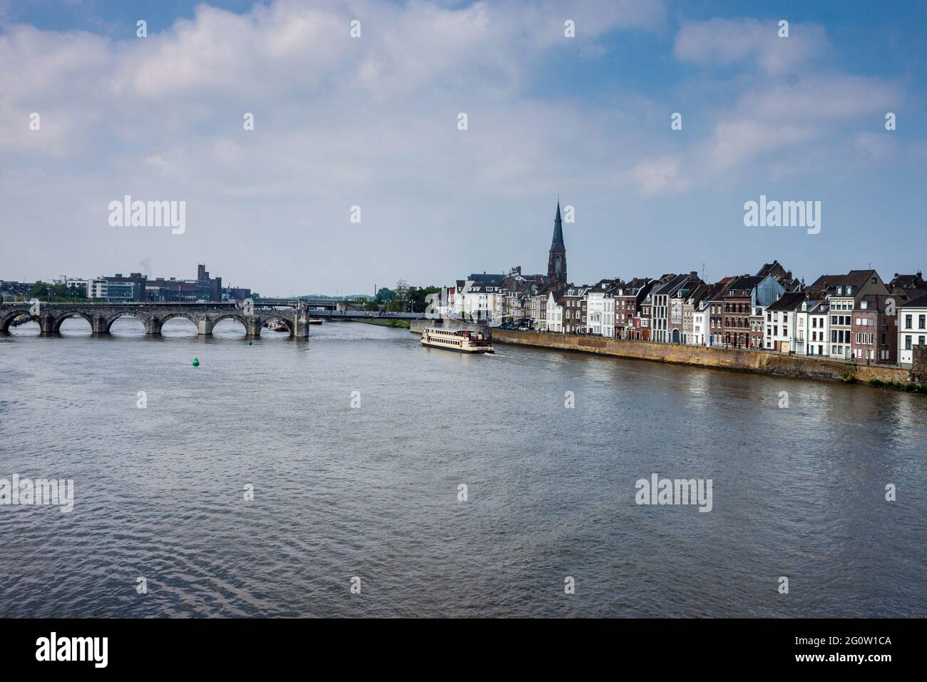 Vista di Maastricht, Paesi Bassi Foto Stock
