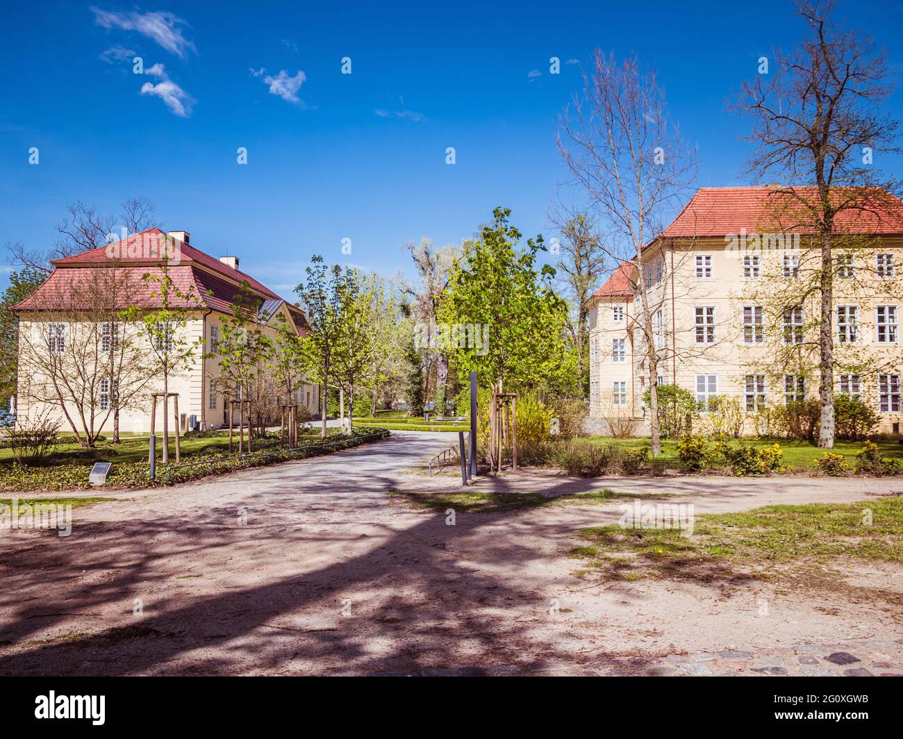Castello di Mirow a Meclemburgo-Pomerania occidentale Foto Stock