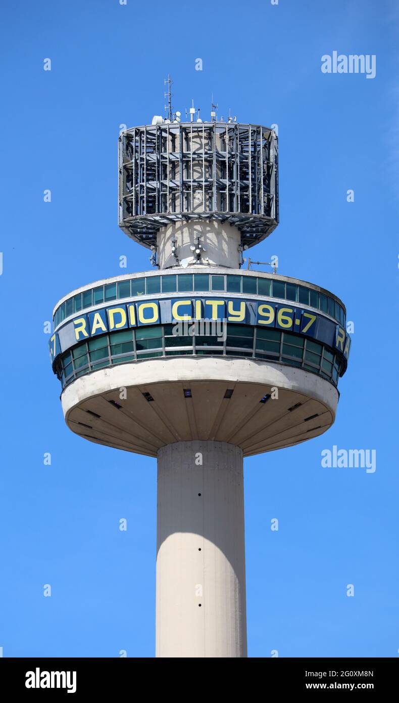 Radio City Tower in Liverpool Foto Stock