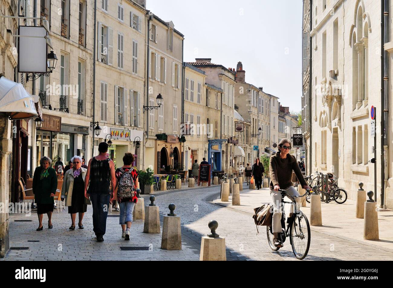 FRANCIA, CHARENTE-MARITIME (17) LA ROCHELLE, VIA SAINT JEAN-DU-PEROT Foto Stock