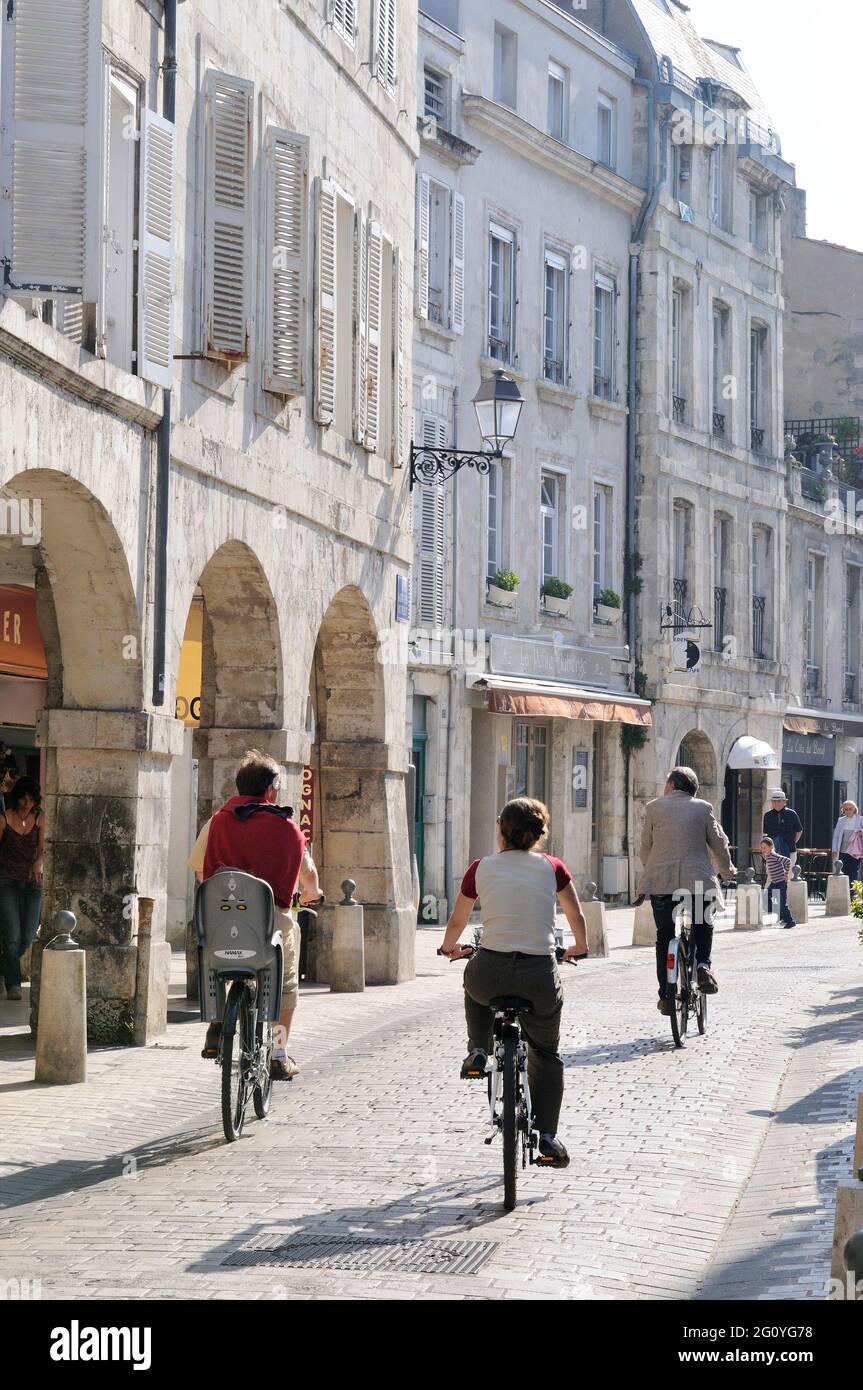 FRANCIA, CHARENTE-MARITIME (17) LA ROCHELLE, VIA SAINT JEAN-DU-PEROT Foto Stock