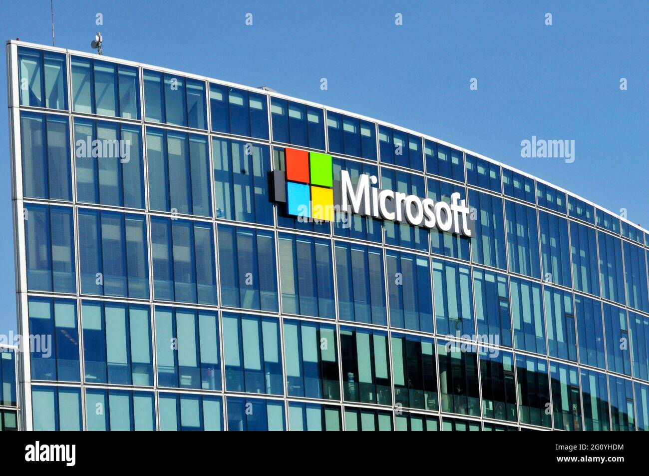 FRANCIA. HAUTS-DE-SEINE (92) ISSY-LES-MOULINEAUX. SEDE MICROSOFT Foto Stock