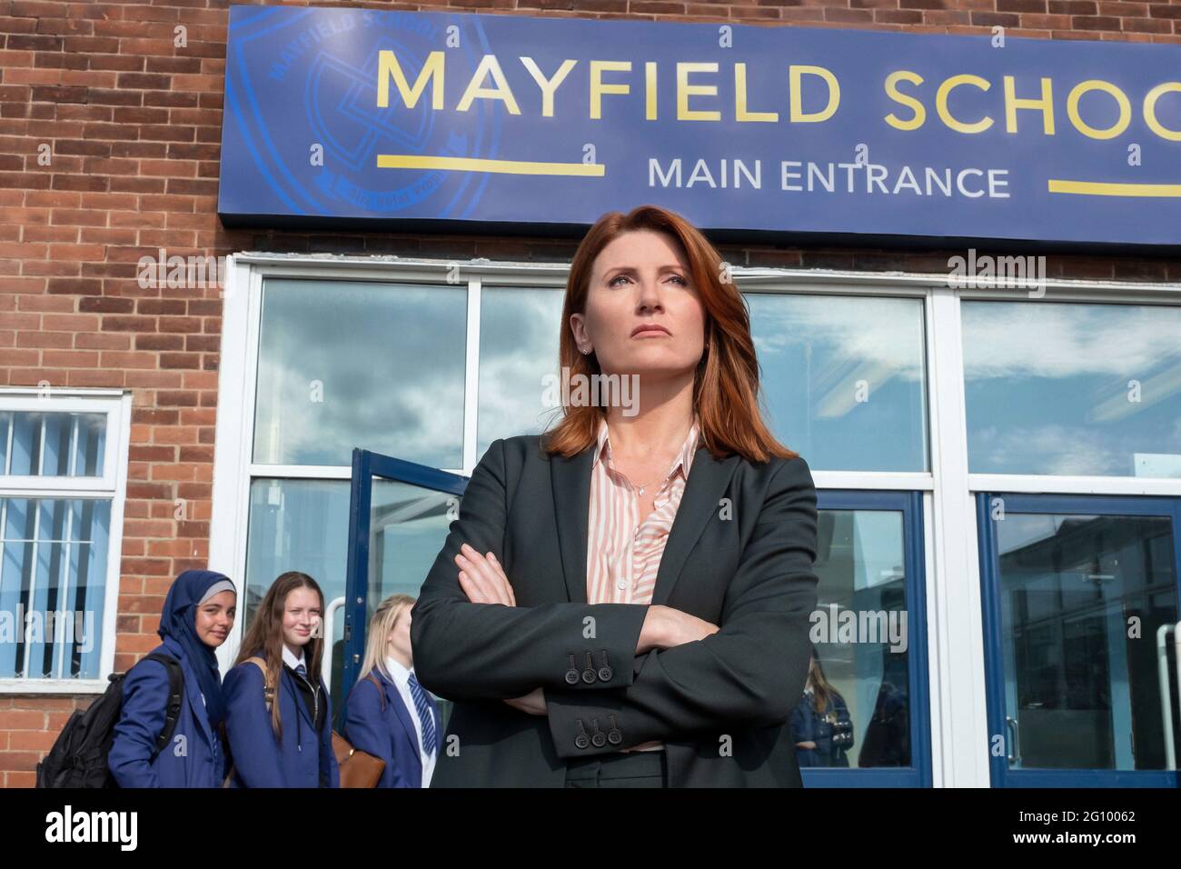 SHARON HORGAN IN EVERYBODY'S TALKING ABOUT JAMIE (2021), DIRETTO DA JONATHAN BUTTERELL. Credit: New Regency Productions / Album Foto Stock