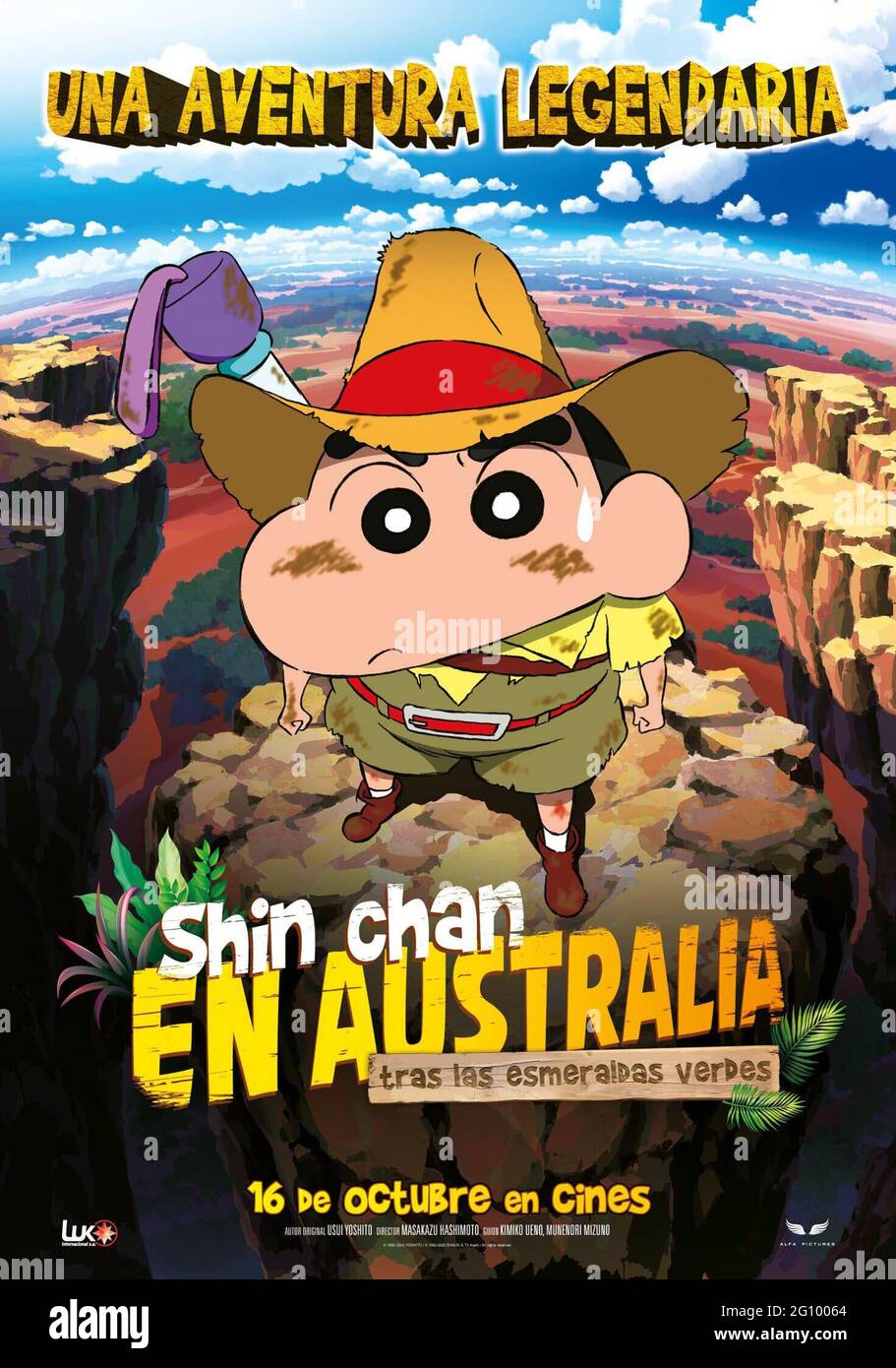 CRAYON SHIN-CHAN: LUNA DI MIELE HURRICANE-THE LOST HIROSHI (2019), DIRETTO DA MASAKAZU HASHIMOTO. Credit: Shin EI Animation / Album Foto Stock