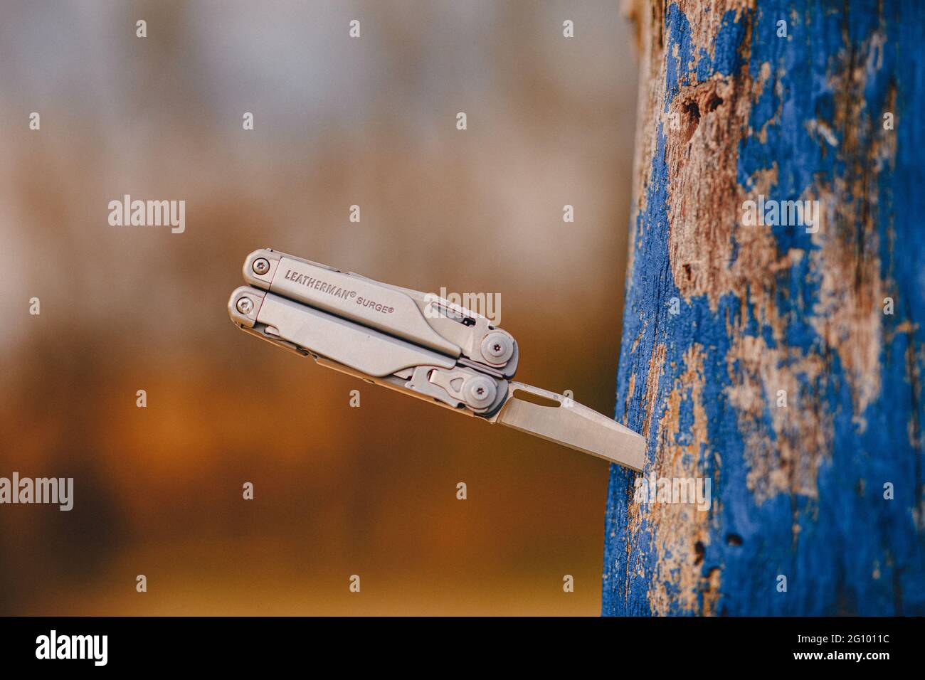 il serdch laserman multitool è uno strumento fresco e indispensabile e insostituibile Foto Stock
