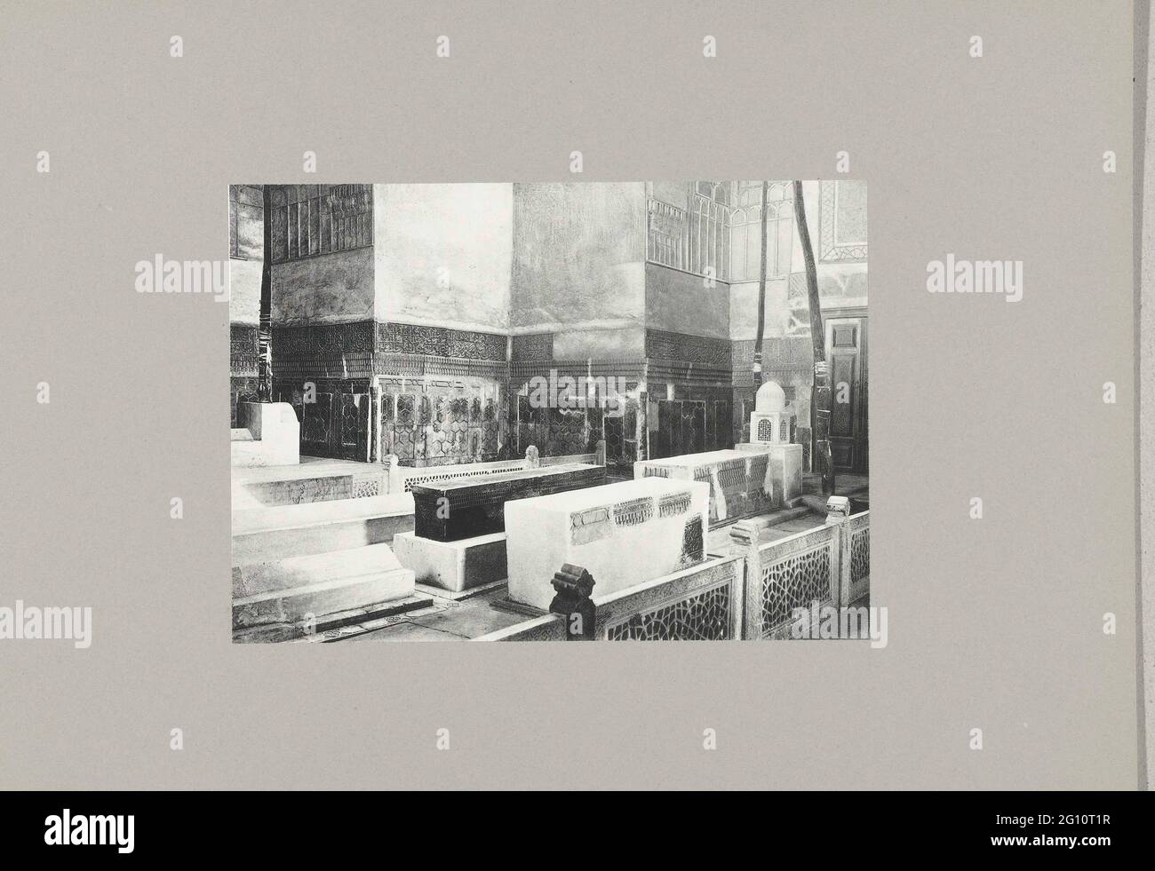 Spazio nel mausoleo di Timur a Samarcanda. Foto Stock