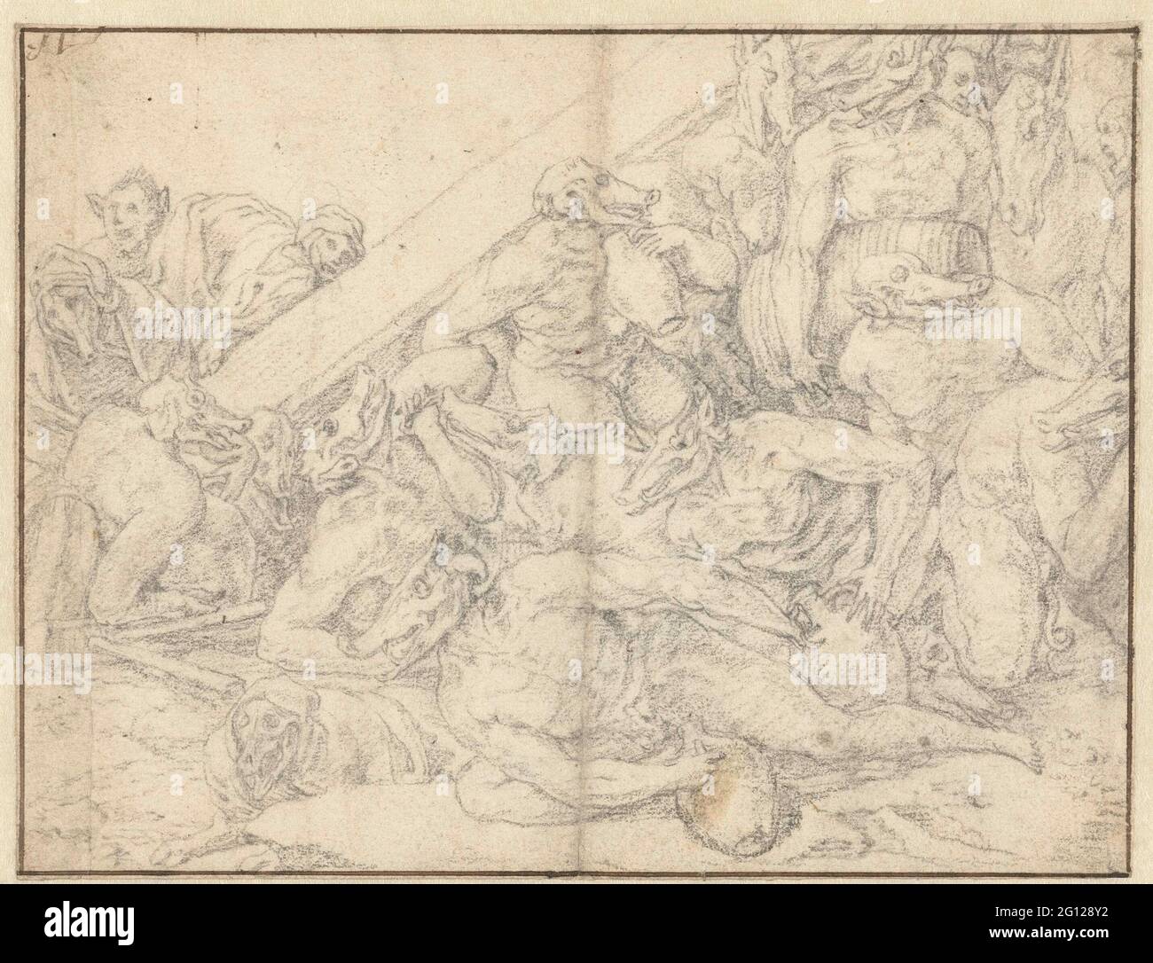 Gruppo di diavoli. Foto Stock