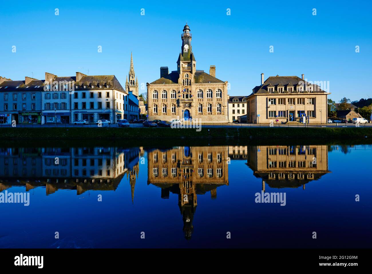 Francia, Briitany, Finistere, Chateaulin Foto Stock