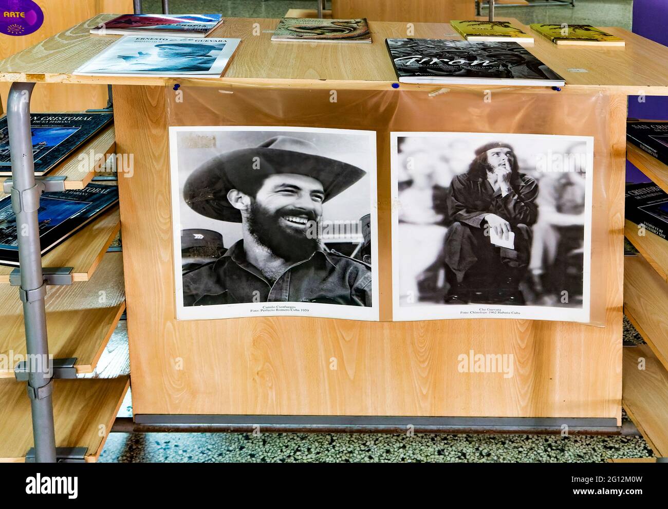 Libreria del governo cubano a l'avana, Cuba Foto Stock