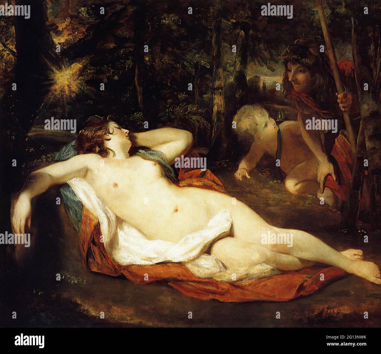 Sir Joshua Reynolds - Cimon Iphigenia C 1780 Foto Stock