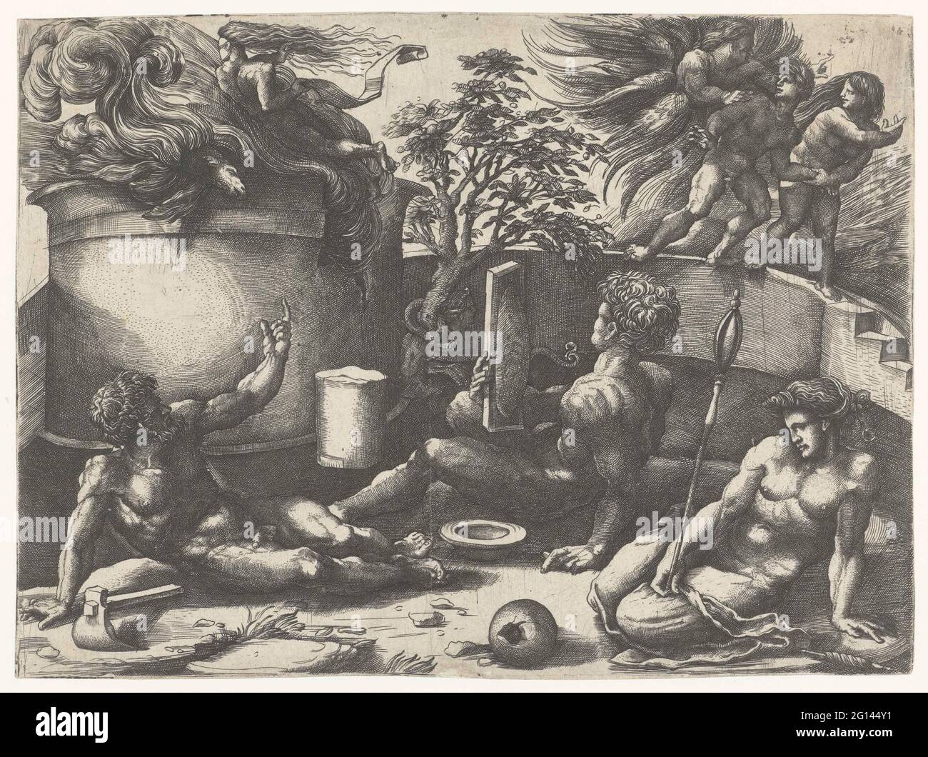 La Madre Di Caino E Abele The Sacrifice Of Abel And Cain Immagini e Fotos Stock - Alamy