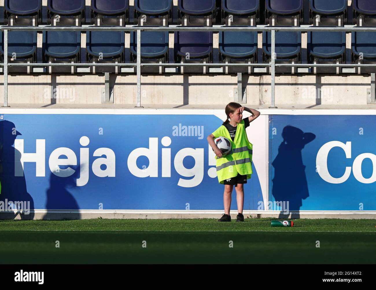 Linköping 20210604Frigato nel Damallsvenskan tra il FC-Hammarby di Linköping all'arena di Linköping. Foto Gippe Gustafsson Foto Stock