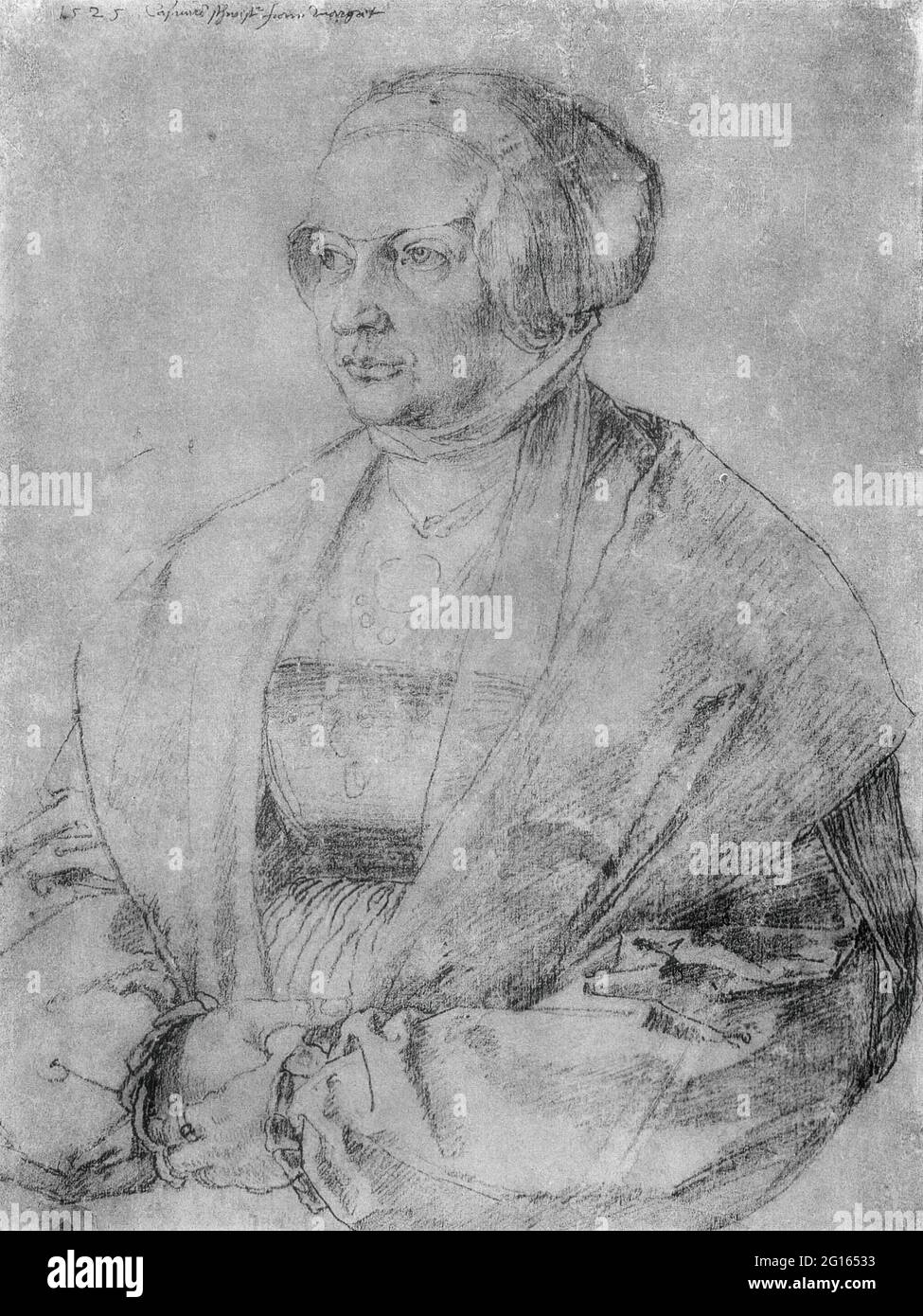 Albrecht Dürer - Ritratto Margaret Brandenburg Ansbach Foto Stock