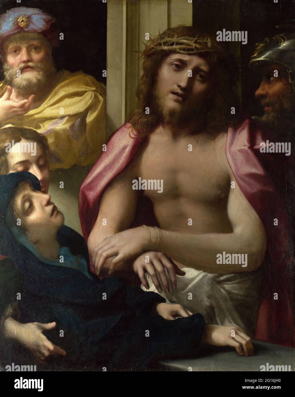 Antonio Allegri, Dit Correggio - Cristo presentato al popolo Ecce Homo Foto Stock