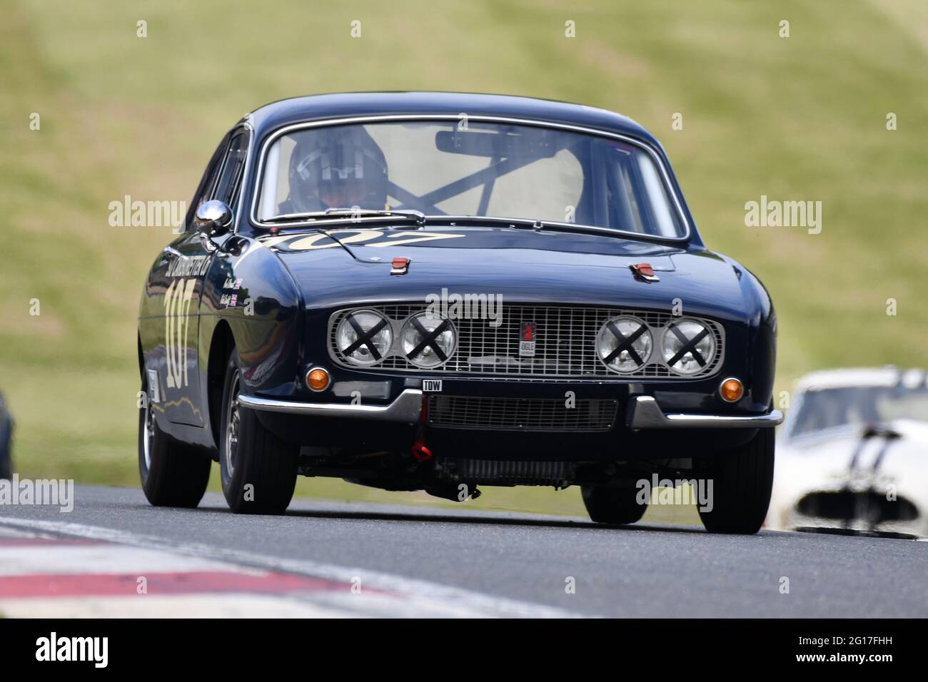 Nick Swift, Mark Burnet, Ogle SX 1000, Gentlemen Drivers, vetture sportive, GT Cars, Masters Historic Festival, Brands Hatch Grand Prix Circuit, maggio 2021, Foto Stock