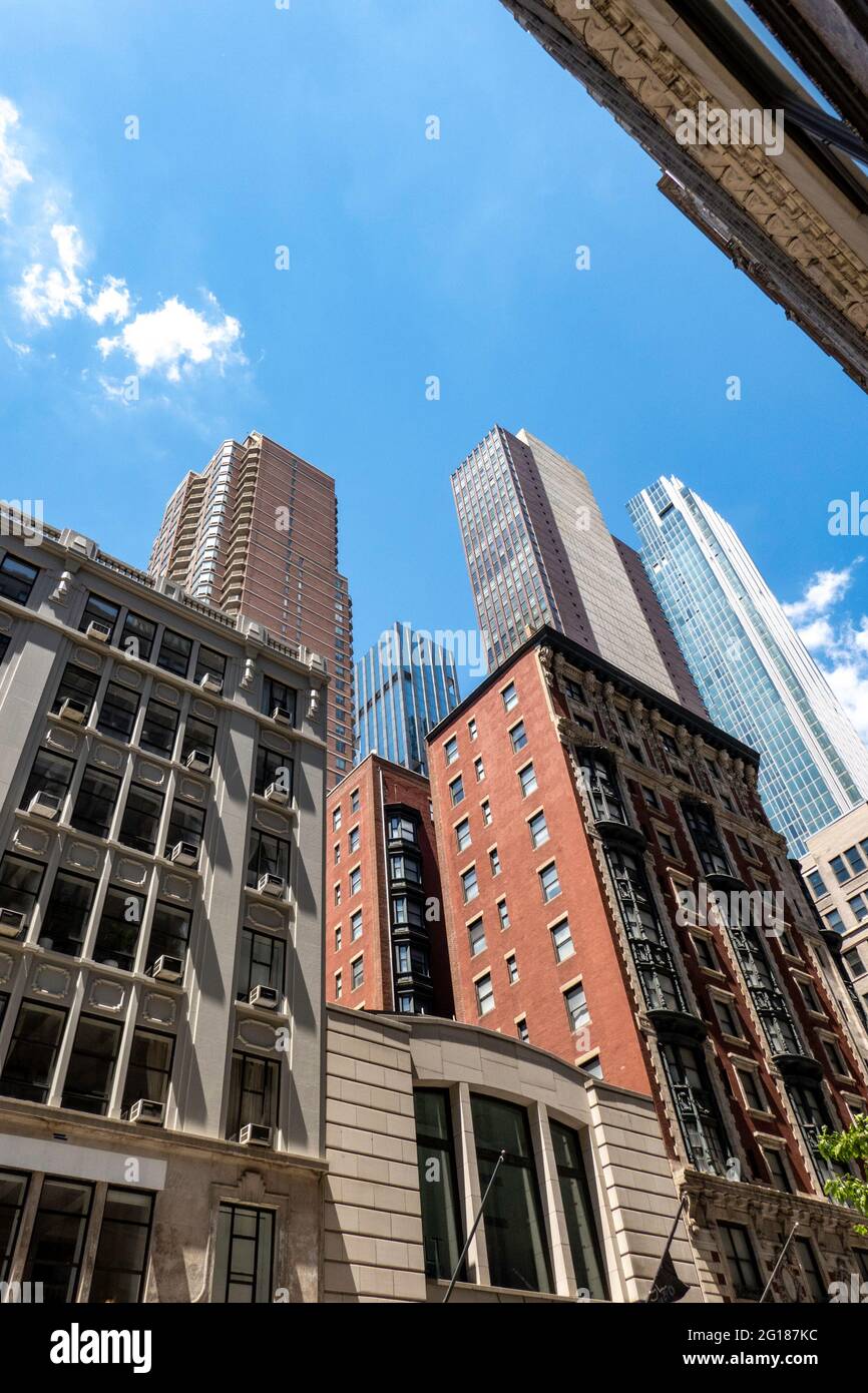 Il nomade James Hotel è un punto di riferimento storico, NYC, STATI UNITI D'AMERICA Foto Stock