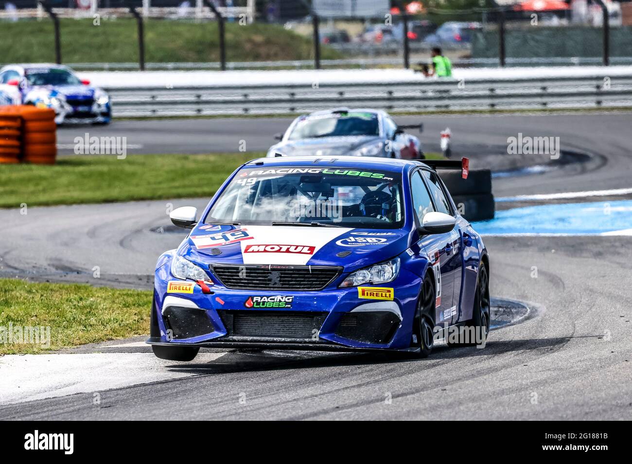 49 ROPARS Kévin (fra), Ropars Racing Team-Motors Legend, Peugeot 308 RC, azione durante il 3° round del Championnat de France FFSA Tourisme 2021, dal 4 al 6 giugno 2021 sul circuito d'Albi, Albi, Francia - Foto Marc de Mattia/DPPI Foto Stock