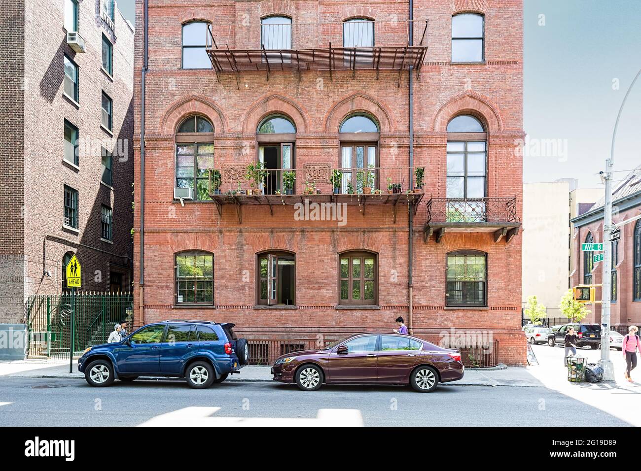 Tompkins Square Lodging House for Boys - 295 e 8th Street Foto Stock