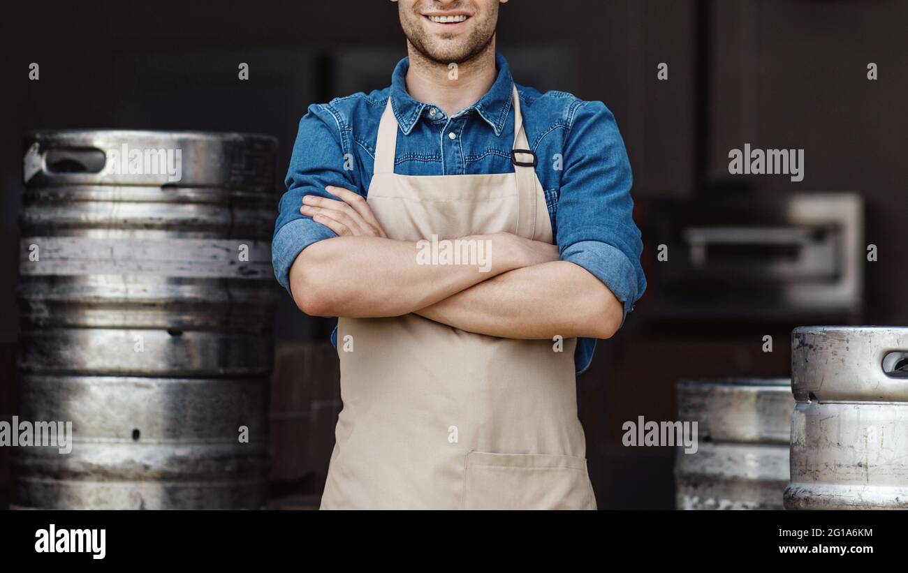 Impianto di produzione di alcolici, proprietario di birrifici, industria delle bevande Foto Stock