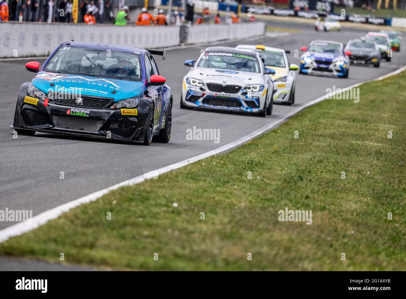 31 MAGUET Sacha (fra), Ropars Racing Team-Motors Legend, Peugeot 208 RC, azione durante il 3° round del Championnat de France FFSA Tourisme 2021, dal 4 al 6 giugno 2021 sul circuito d'Albi, Albi, Francia - Foto Marc de Mattia/DPPI Foto Stock