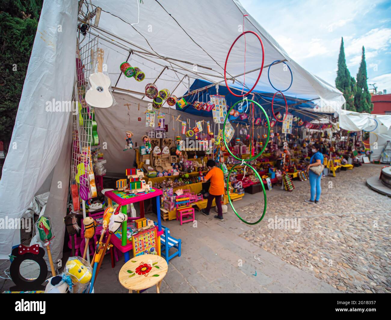 Mercato di San Miguel de Allende Foto Stock