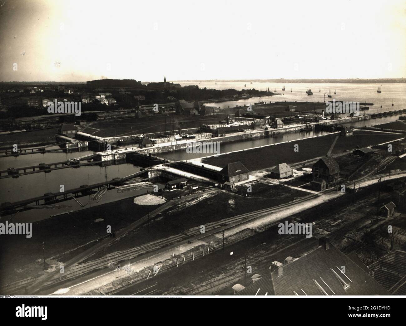 Trasporti / trasporti, navigazione, canali, Germania, Kaiser-Wilhelm-Kanal, INFORMAZIONI-AGGIUNTIVE-DIRITTI-AUTORIZZAZIONE-NON-DISPONIBILI Foto Stock