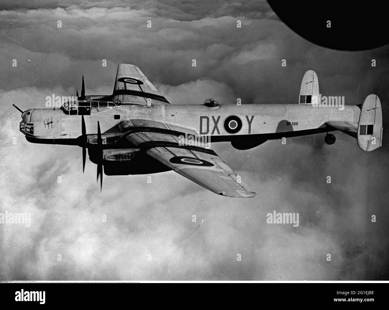 Trasporto / trasporto, aviazione, militare, bombardiere Avro 694 Lincoln B i, in servizio 1945 - 1967, SOLO PER USO EDITORIALE Foto Stock