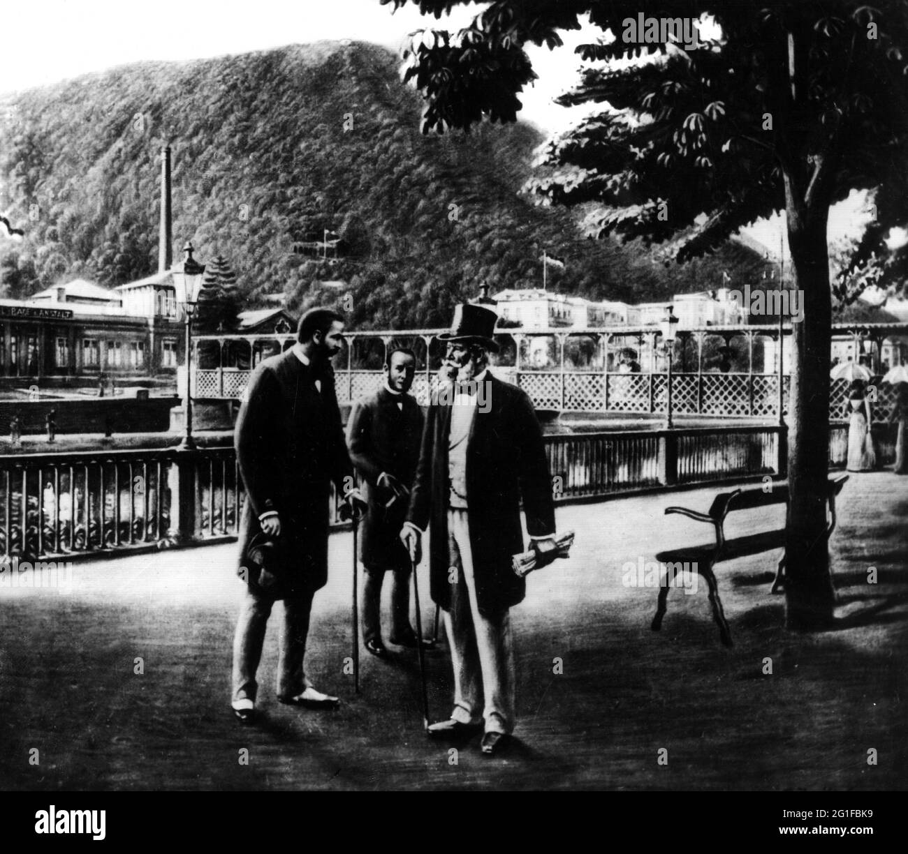 Guglielmo i, 22.3.1797 - 9.3.1888, imperatore tedesco, re di Prussia, a lunghezza intera, INFORMAZIONI-AGGIUNTIVE-DIRITTI-AUTORIZZAZIONE-NON-DISPONIBILI Foto Stock