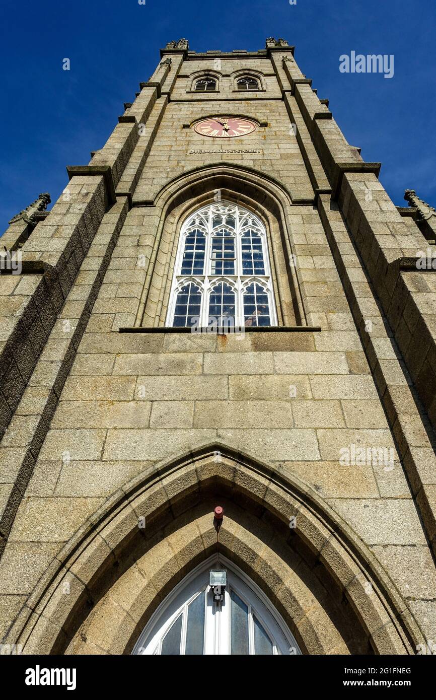 St Marys chiesa in Penzance Foto Stock