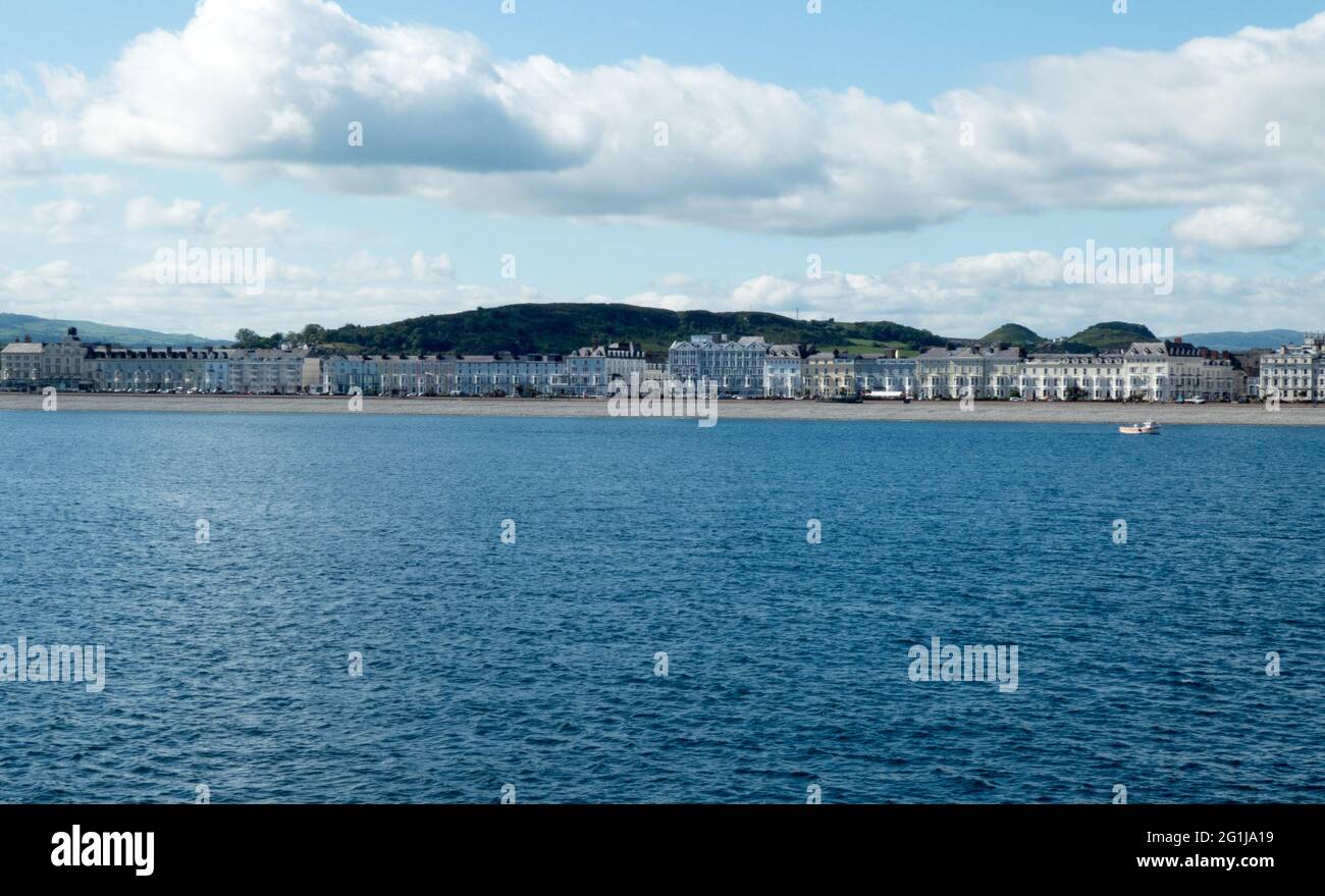 Llandudno Promenade Foto Stock