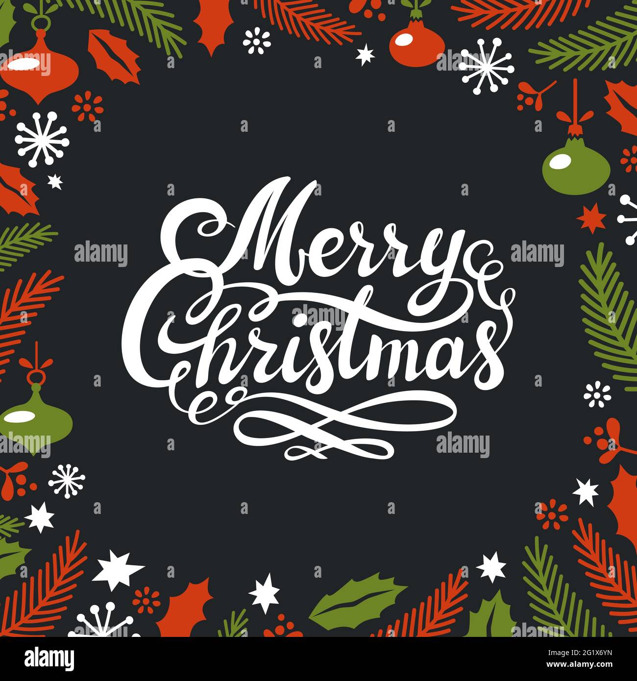 Second Ave Biglietto Di Auguri Natalizio – Merry Christmas Mummy, Carta Di Lino 350g, Con Busta