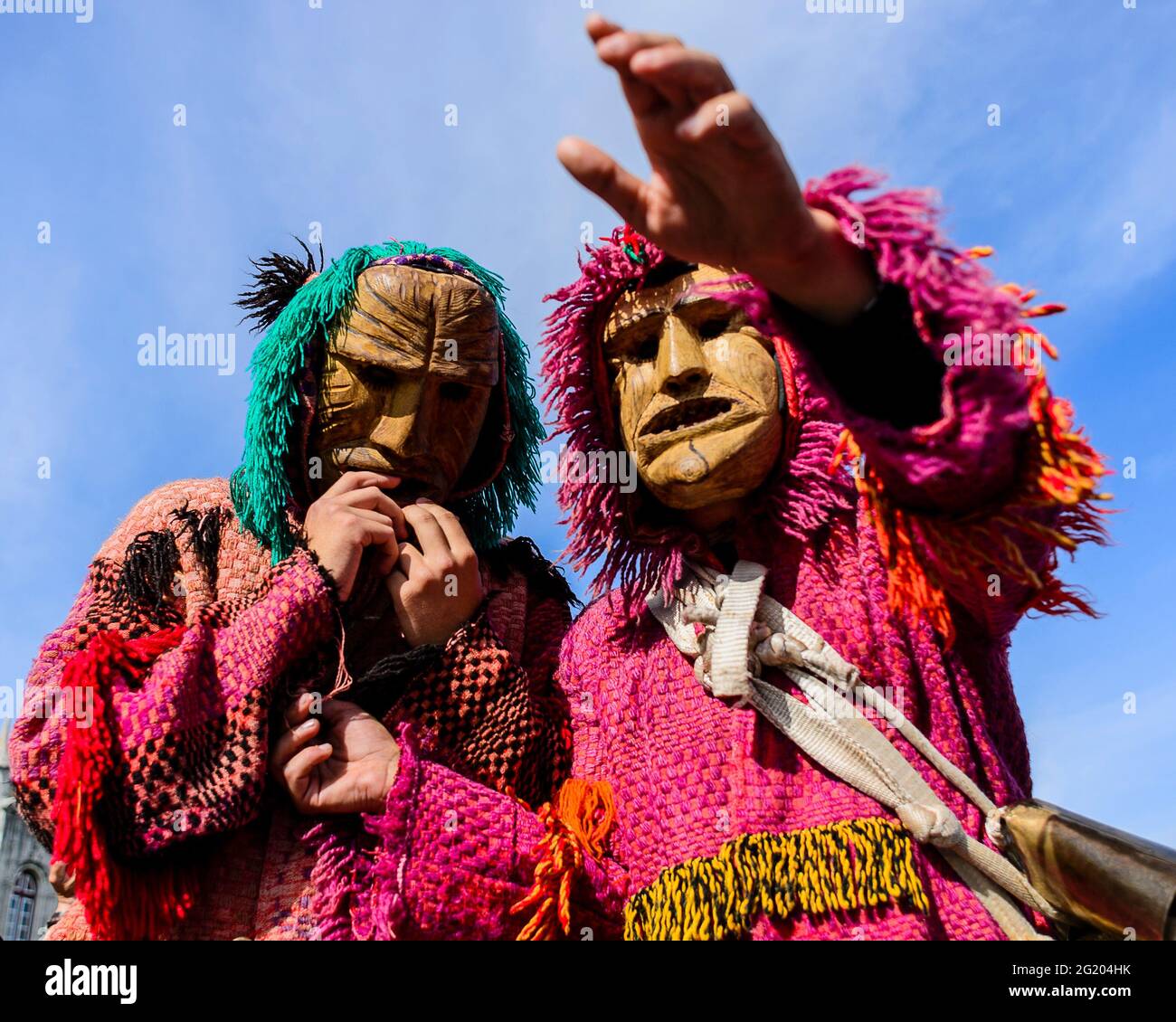 Festival Internazionale della maschera iberica (Lisbona) Foto Stock