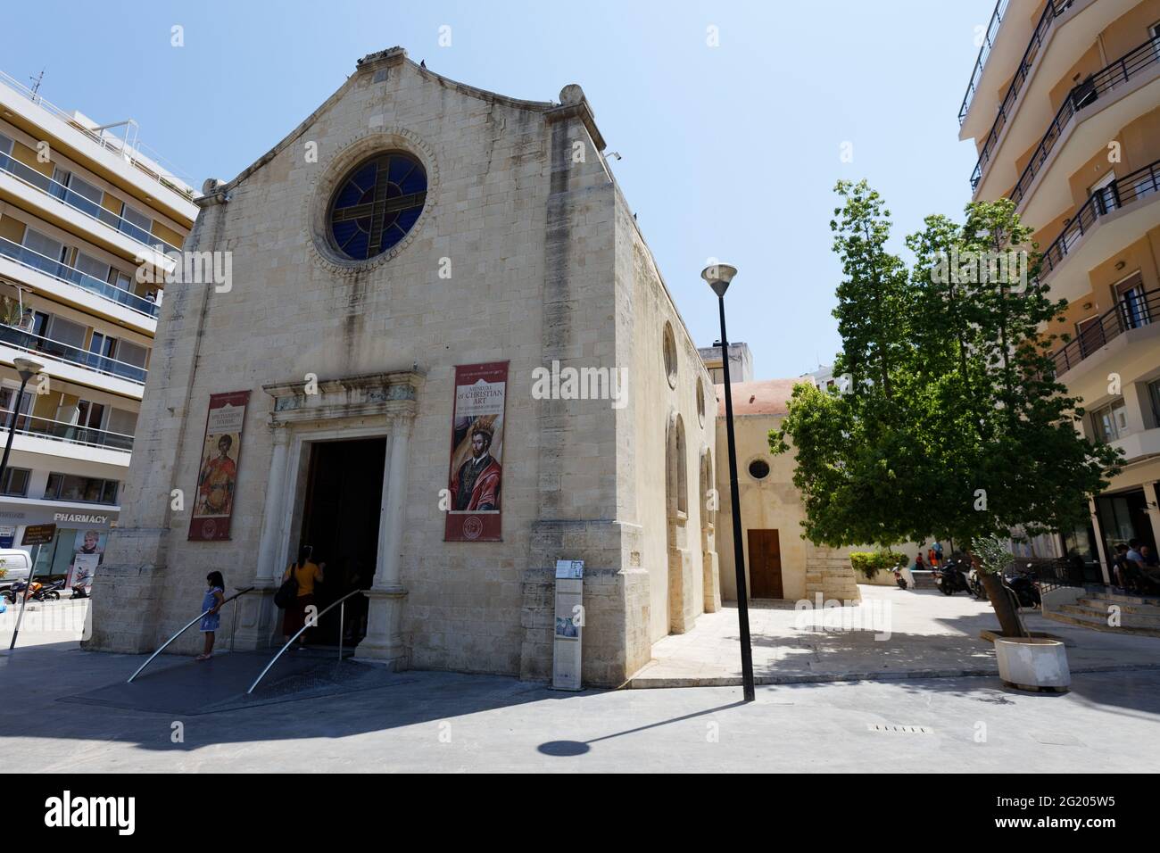 Museo d'arte cristiana - Iraklion Candia Grecia Foto Stock