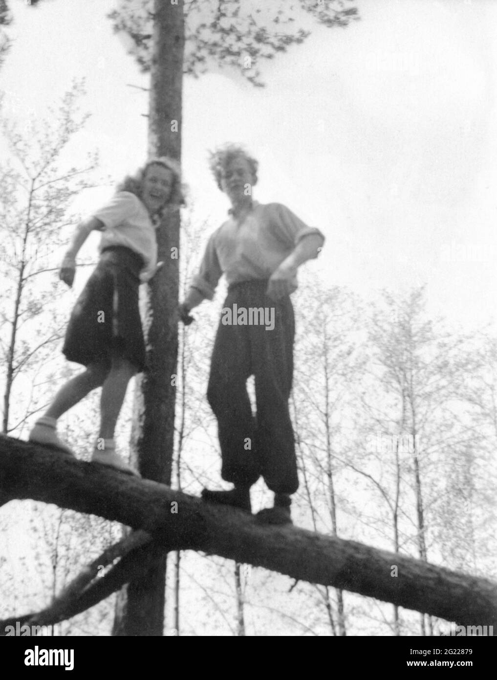 Johns, Bibi, * 21.1.1929, cantante e attrice svedese, lunghezza intera, 1930, DIRITTI AGGIUNTIVI-CLEARANCE-INFO-NON-DISPONIBILE Foto Stock