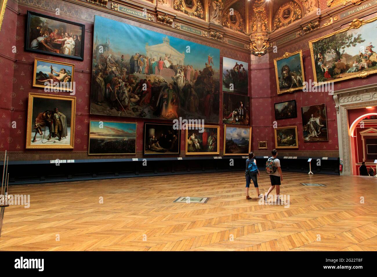 Amiens France (Francia settentrionale): Il "Musee de Picardie" (Museo della Piccardia) Foto Stock