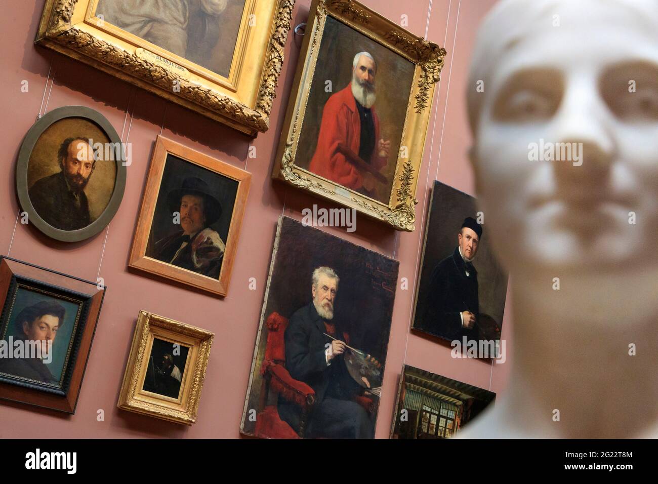 Amiens France (Francia settentrionale): Il "Musee de Picardie" (Museo della Piccardia) Foto Stock