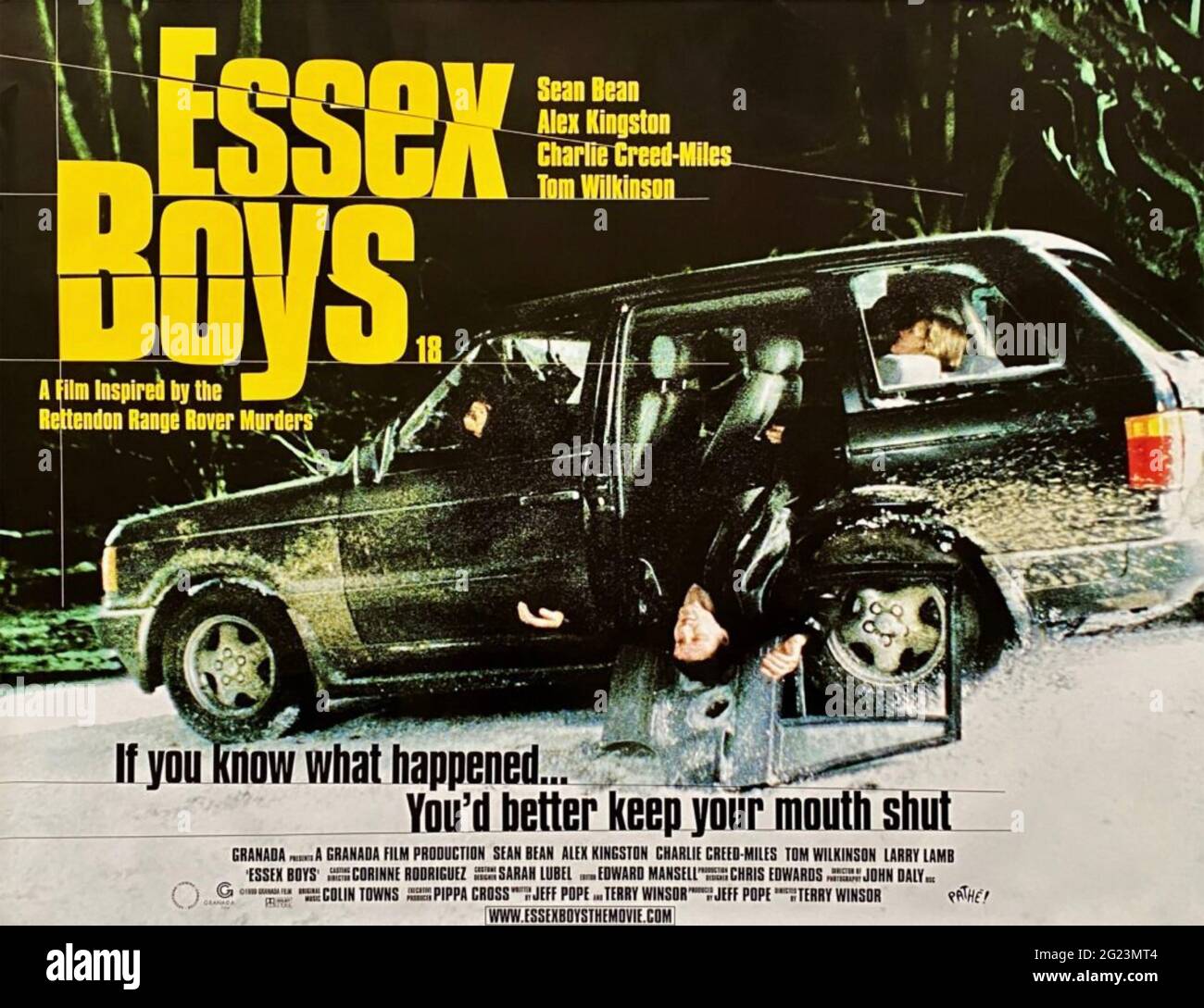 ESSEX BOYS 2000 Miramax Home Video film Foto Stock