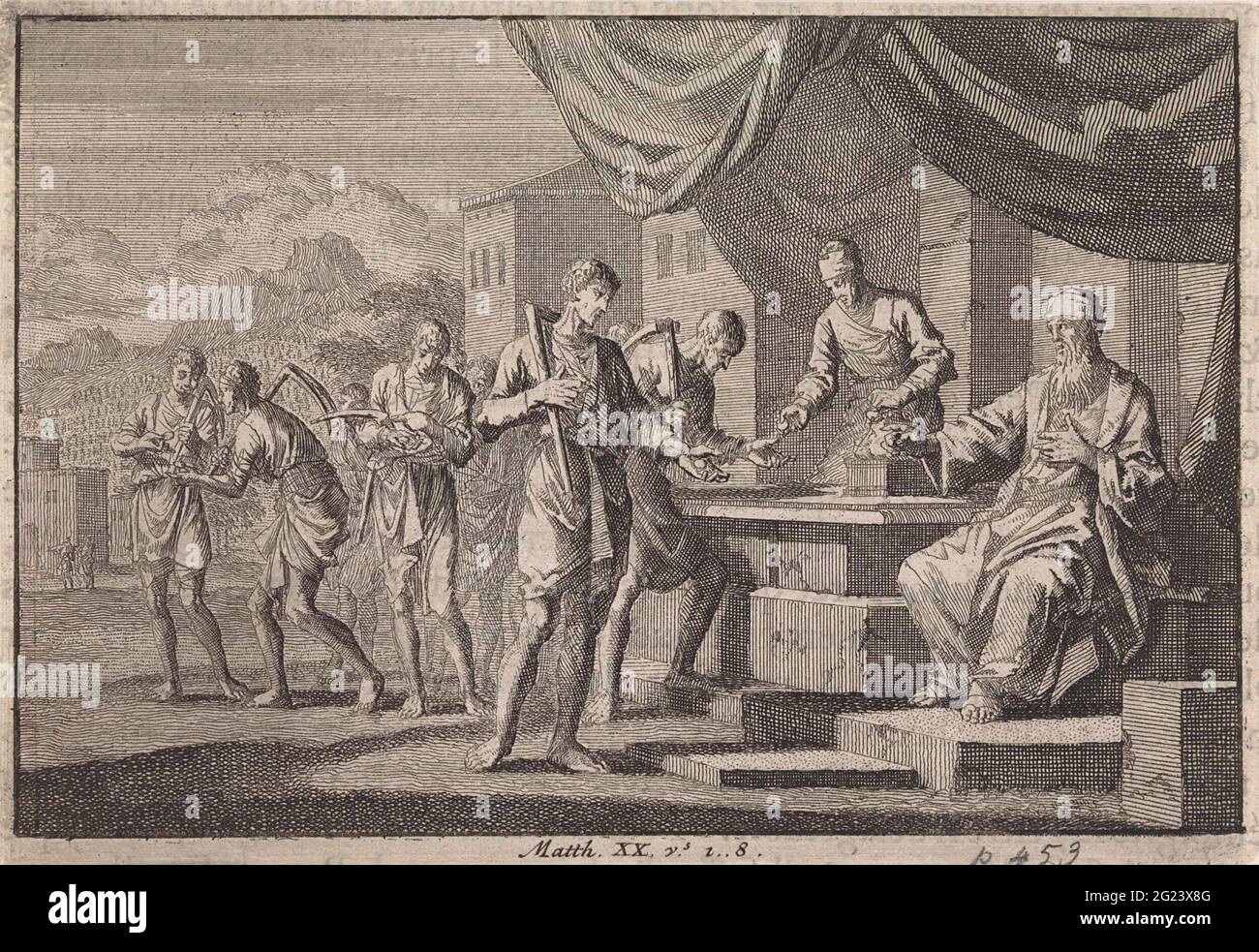 Parabola Dei Lavoratori Della Vigna Parabola dei lavoratori in vigna immagini e fotografie stock ad alta