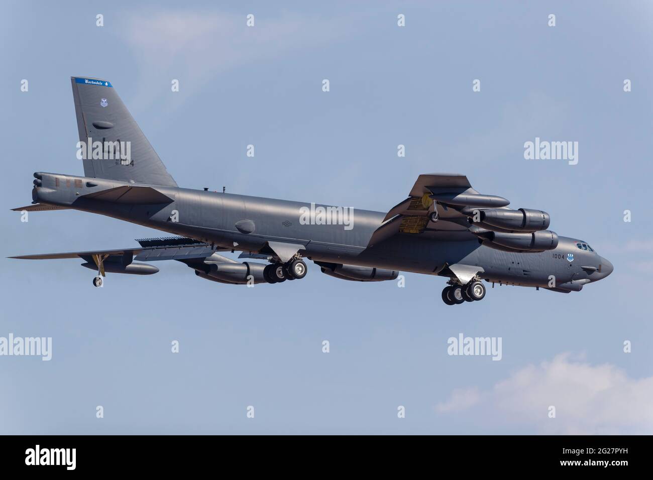 Una US Air Force B-52H Stratofortress. Foto Stock