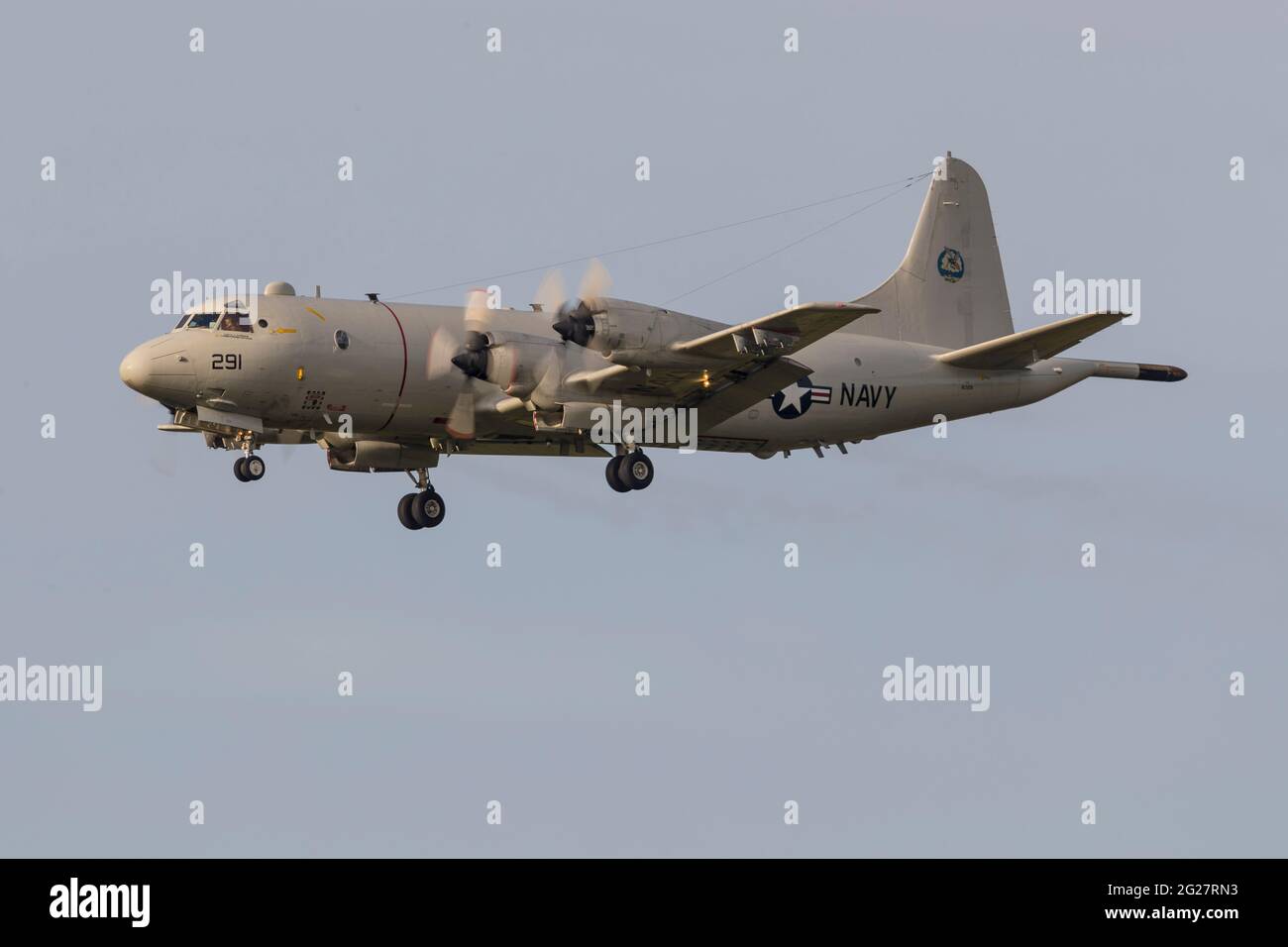 Un US Navy P-3C Orion. Foto Stock