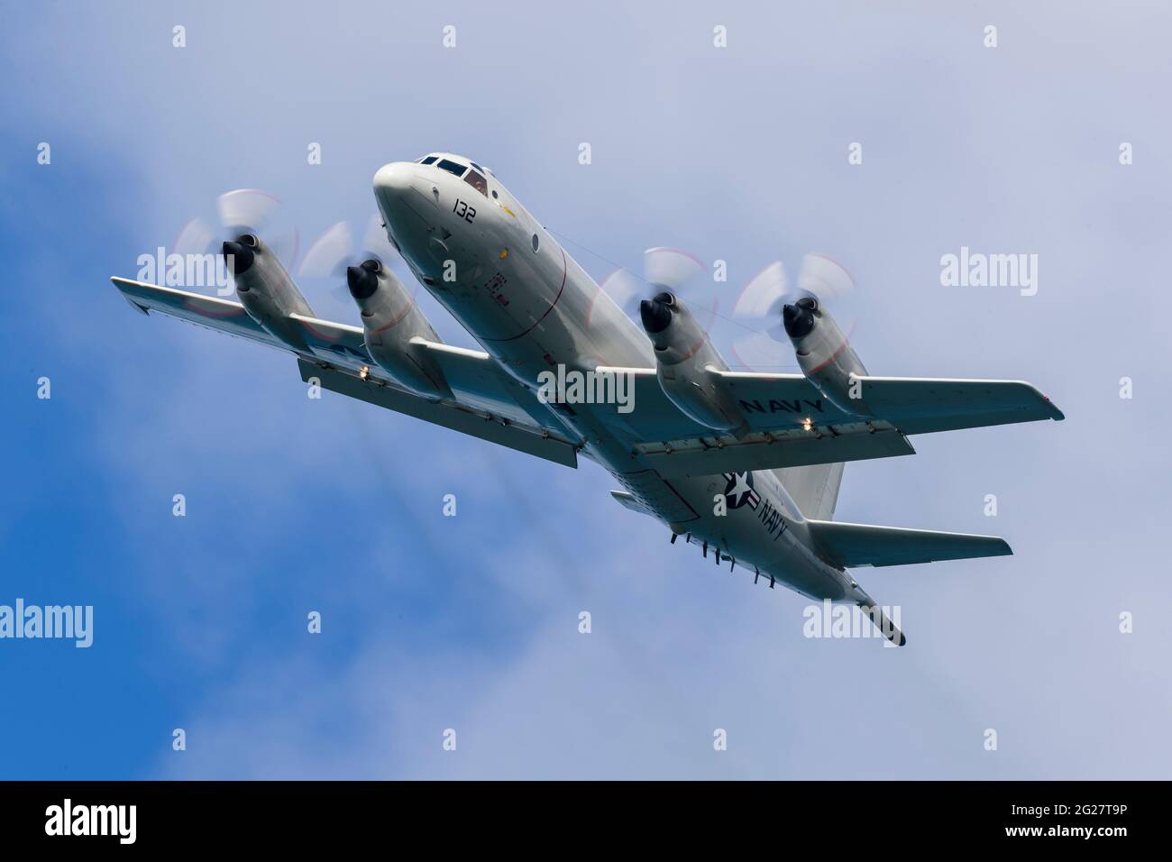 Un US Navy P-3C Orion aereo di pattuglia marittima. Foto Stock